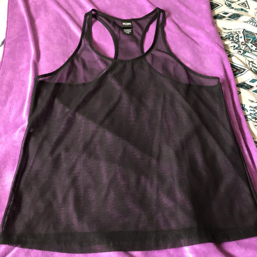 Yoga or work out mesh top